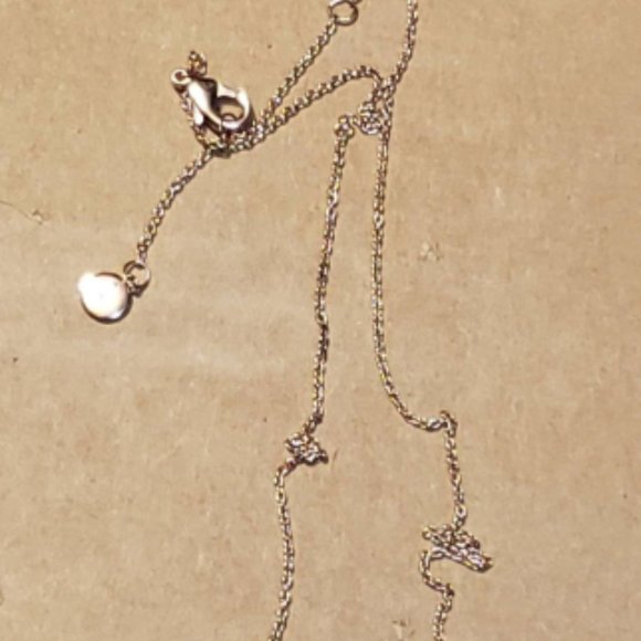 Rose Gold Diamond Chip Bar Necklace Choker Stella & Dot - Picture 2 of 5